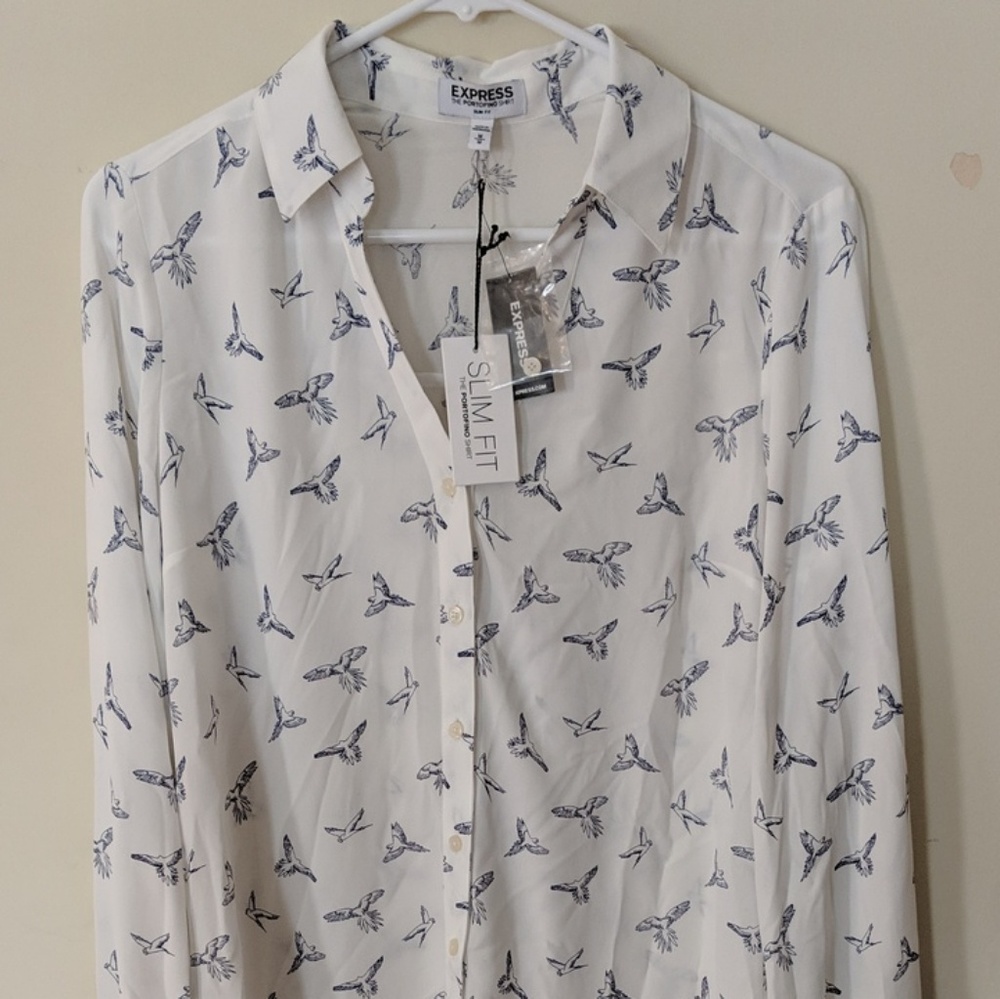 NWT Express button up blouse